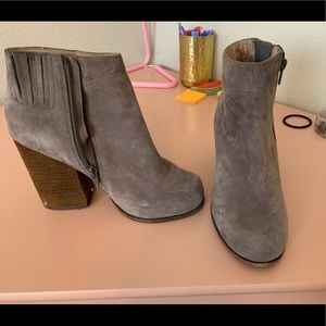 Jeffrey Campbell gray booties